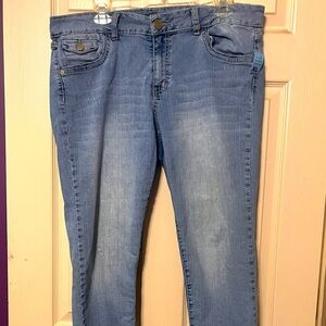 U.S. Polo Assn cropped denim jeans Sz 16